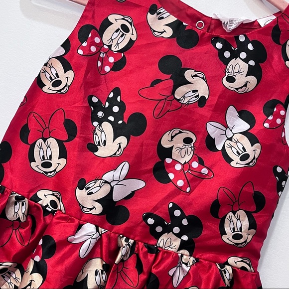 Girl’s Minnie Mouse Disney  H&M dress sz 9/10 - Picture 2 of 6